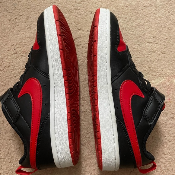 KIDS' NIKE LITTLE KID COURT BOROUGH LOW RECRAFT SNEAKERS(2y) - Picture 5 of 6